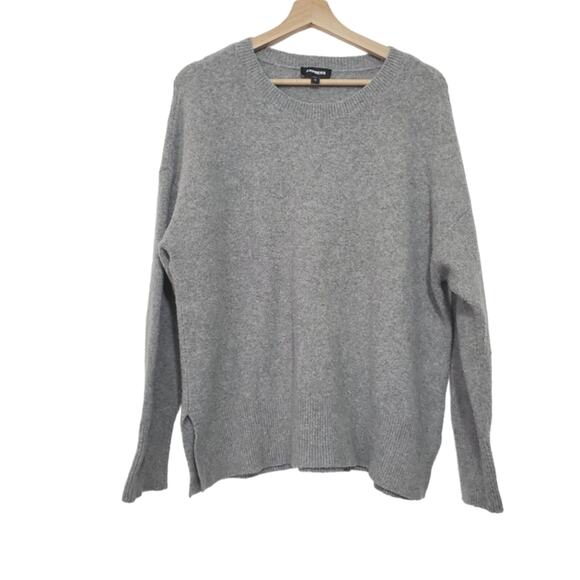 Express | Wool Blend Boxy Super Soft Pullover Sweater - Picture 1 of 9